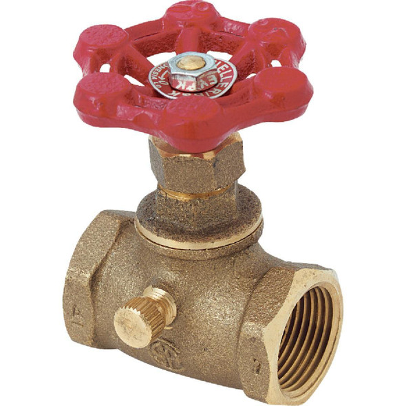 105-104NL ProLine 3/4 In. FIPS Low Lead Cast Brass Stop Valve