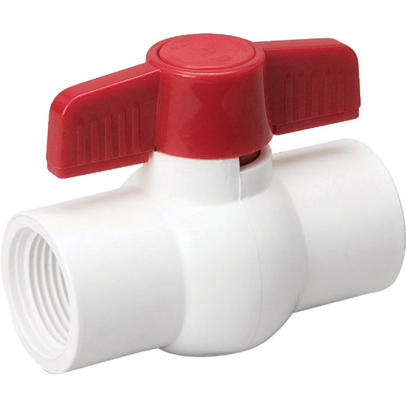 107-137 ProLine 1-1/2 In. FIP x 1-1/2 In. FIP PVC Schedule 40 Quarter Turn Ball Valve
