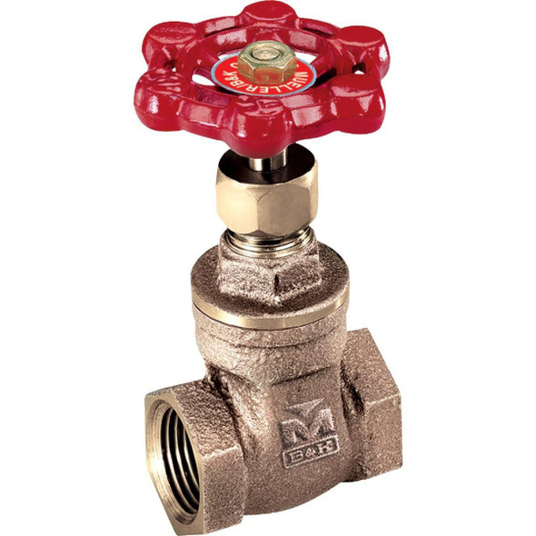 100-001NL ProLine 1/4 In. FIPS x 1/4 In. FIPS Brass Low Lead Gate Valve