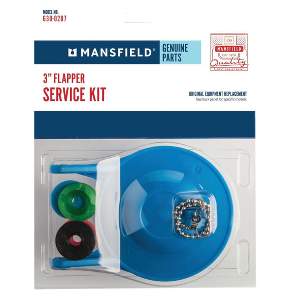 630-0207 Mansfield 3 In. Rubber Flapper