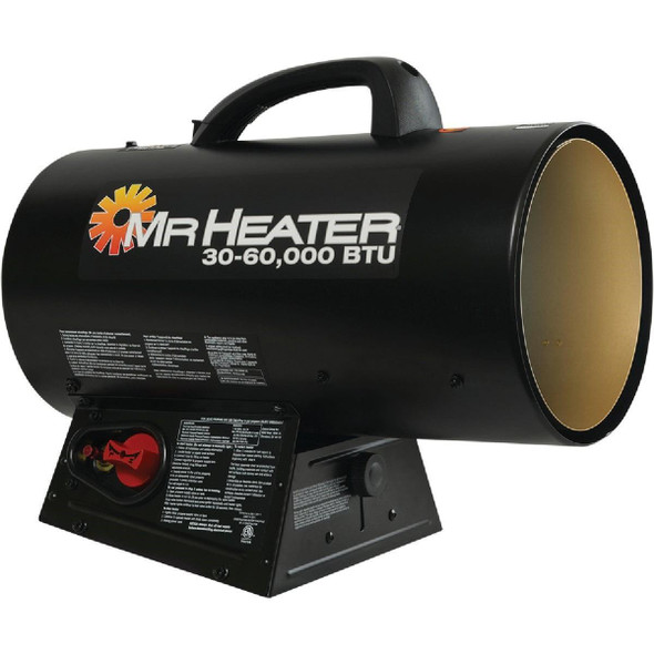 F271370 MR. HEATER 60,000 BTU Propane QBT Forced Air Heater