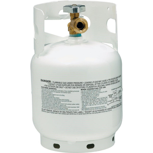 10054TCTH.4 Manchester Tank and Equipment 5 Lb. Capacity Steel TC/DOT Vertical LP Propane Tank