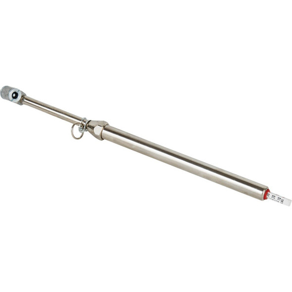 S-976 Milton 160 psi Nickel-Plated Dual Head Chuck Service Tire Gauge