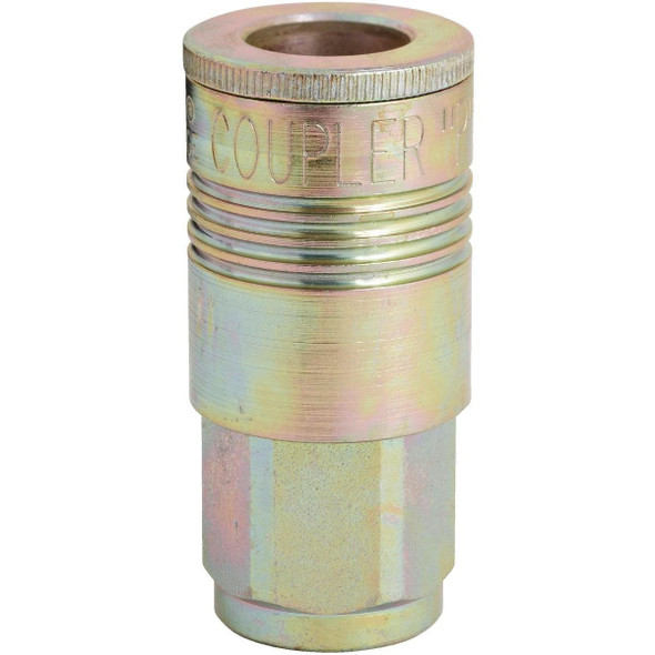 S-1803 Milton P-Style 1/4 In. FNPT Heavy-Duty Steel Coupler