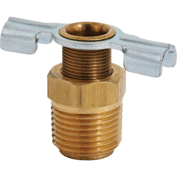 S-614-6 Milton 3/8 In. NPT Brass Drain Cock
