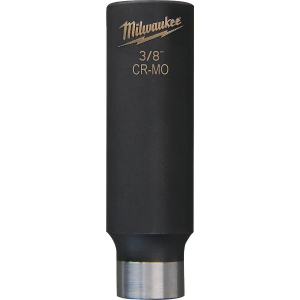49-66-6220 Milwaukee SHOCKWAVE 3/8 In. Drive 1/2 In. 6-Point Deep Standard Impact Socket