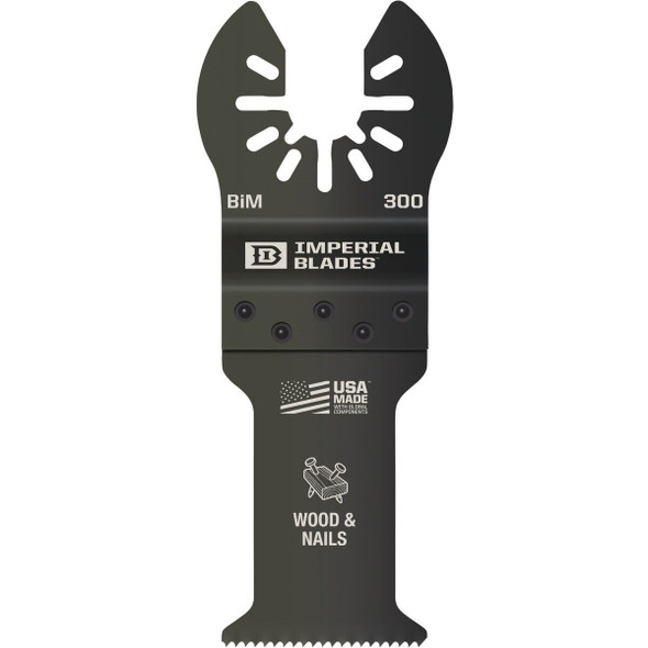 IBOA300-1 Imperial Blades ONE FIT 18 TPI 1-1/4 In. Wood/Nails Oscillating Blade