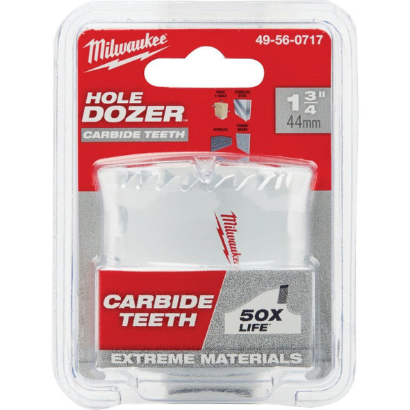 49-56-0717 Milwaukee HOLE DOZER 1-3/4 In. Hole Saw with Carbide Teeth