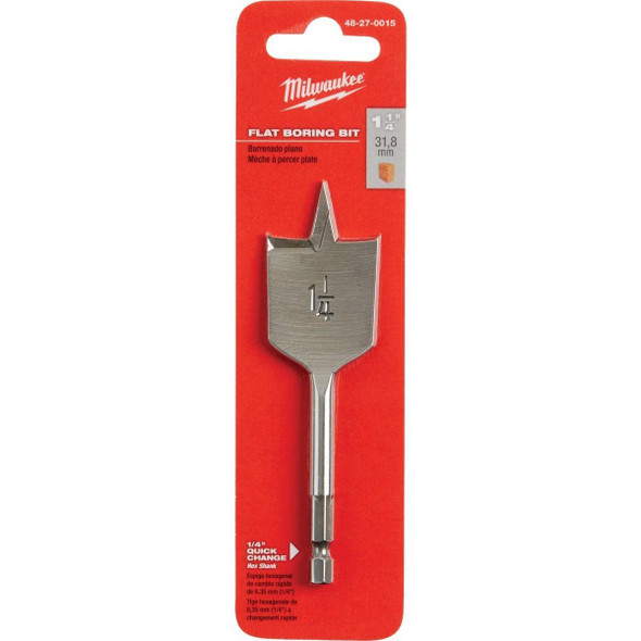 48-27-0015 Milwaukee 1-1/4 In. x 4-1/2 In. Spade Bit
