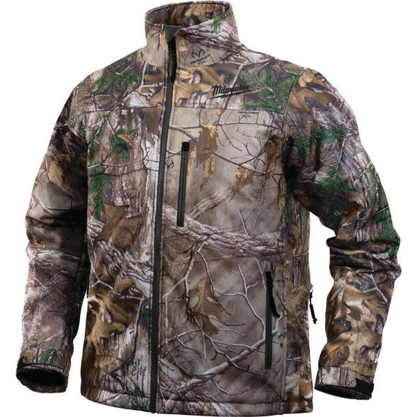 224C-21XL Milwaukee M12 QuietShell XL Realtree Edge Camouflage Cordless Heated Jacket Kit