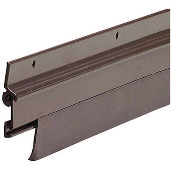07153 M-D Flex-O-Matic 36 In. Bronze Automatic Door Sweep