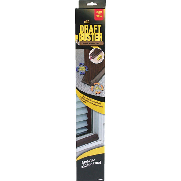 43200 M-D 36" Brown Draft Stop Cloth Seal