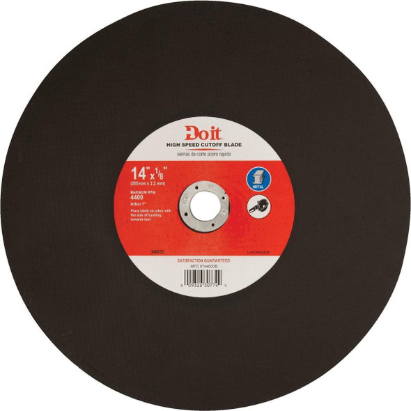 974460DB Type 1 14 In. x 1/8 In. x 1 In. Metal Cut-Off Wheel