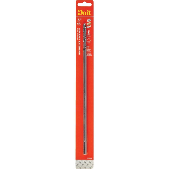 363071DB 5/16 In. x 12 In. Black Oxide Extended Length Drill Bit