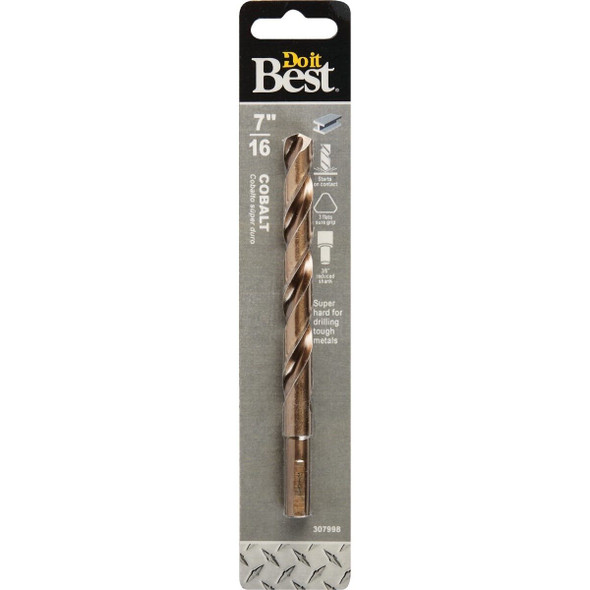 251191DB 7/16 In. Cobalt Drill Bit