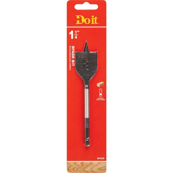 278551DB 1-1/4 In. x 6-1/4 In. Spade Bit