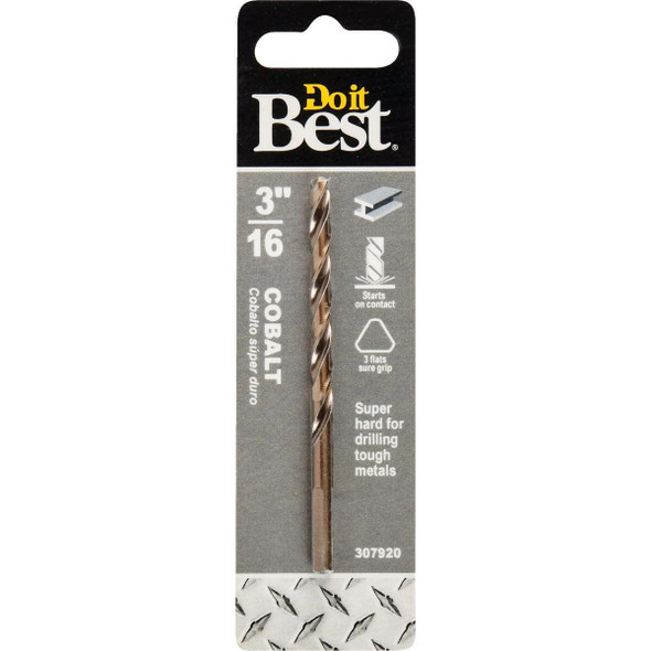 249371DB 3/16 In. Cobalt Drill Bit