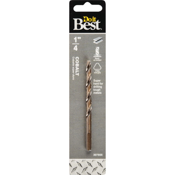 249881DB 1/4 In. Cobalt Drill Bit