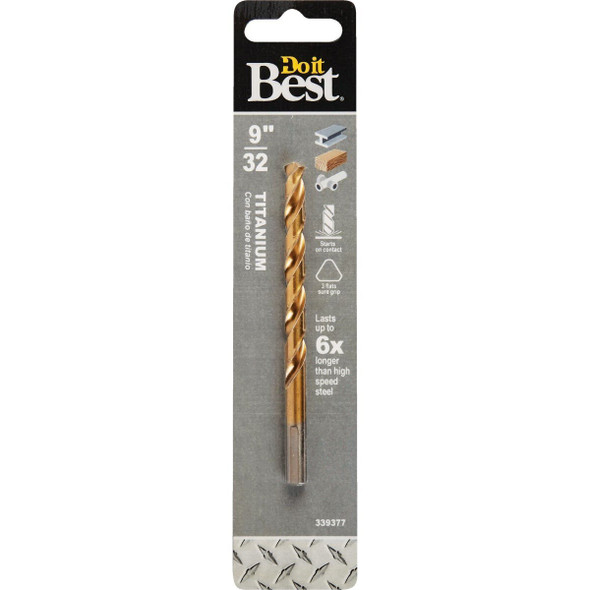 219701DB 9/32 In. Titanium Drill Bit