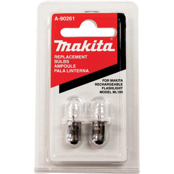 A-90261 Makita Xenon 18V Replacement Flashlight Bulb (2-Pack)