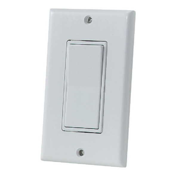 C34-05673-02W Rocker White 15A 3-Way Switch