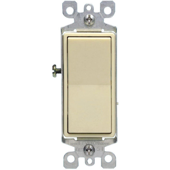 041-05604-02I Leviton Residential 15A Ivory Grounded 4-Way Switch