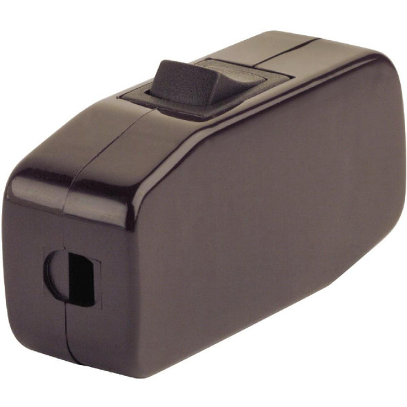012-5410 Leviton 3A Brown Heavy-Duty Rocker Cord Switch