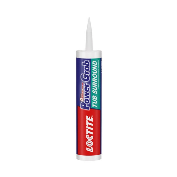 2546759 LOCTITE Power Grab Express 10 Oz. Tub Surround & Shower Wall Adhesive