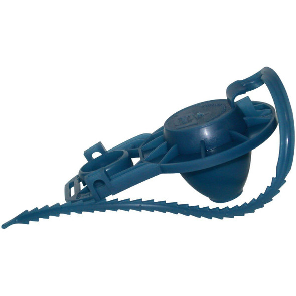 525DB Universal Vinyl Toilet Flapper Adapts to Fit Brass, Plastic & Crane