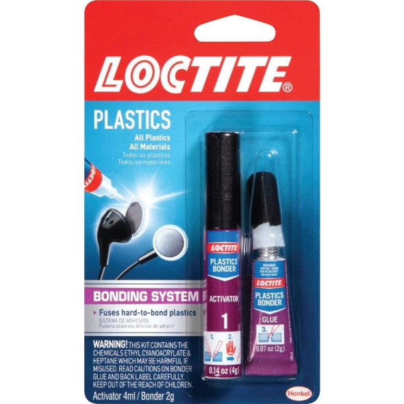 681925 LOCTITE 2 gm Plastic Glue Bonder