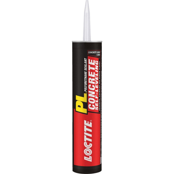 1618150 Loctite Pl Self-Leveling Sealant 10 Oz Limestone Gray Concrete Sealant