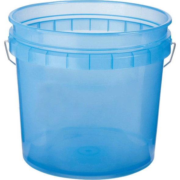003G1TBL010 Leaktite 3.5 Gal. Blue Translucent Pail