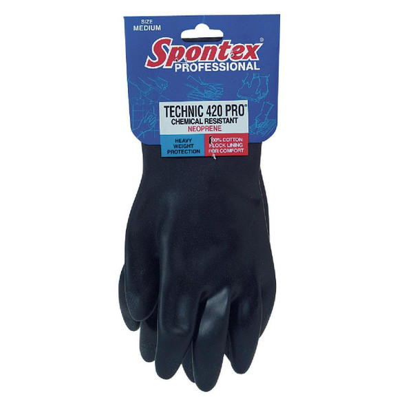33547 Spontex Technic 420 Pro XL Neoprene Rubber Glove