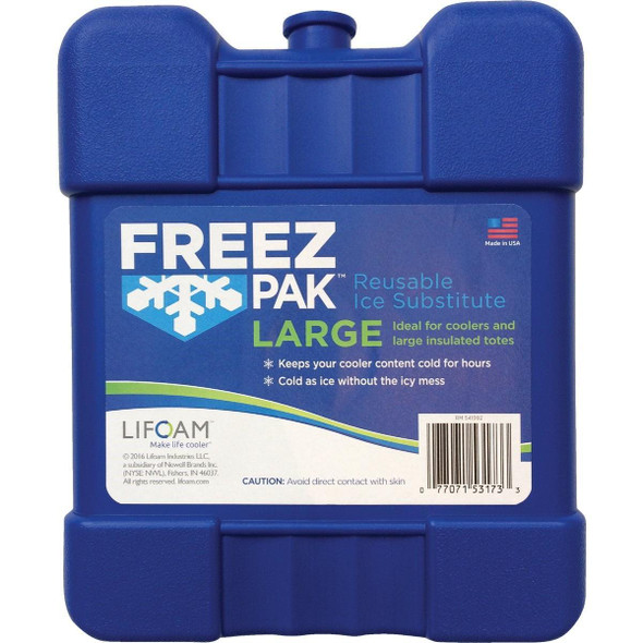 1035041 Lifoam Freez Pak 42 Oz. Blue Cooler Ice Pack