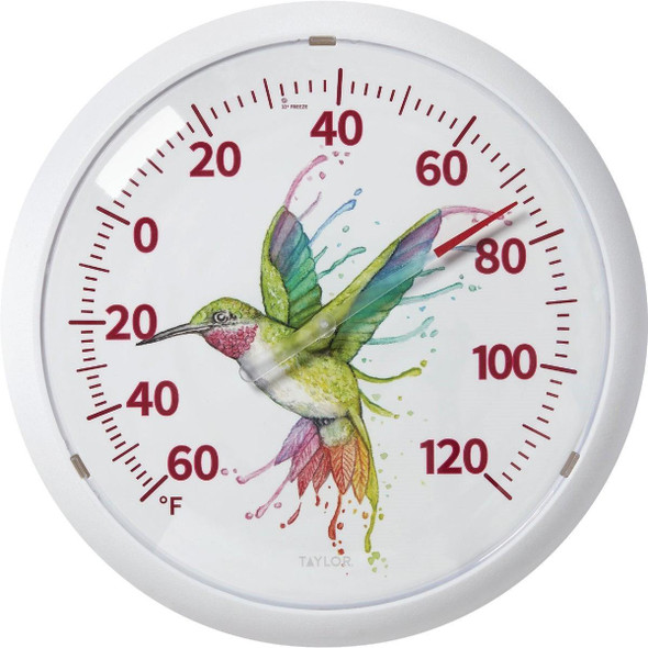 5307058 Taylor 13-1/2 In. Fahrenheit -60 To 120 Outdoor Wall Thermometer