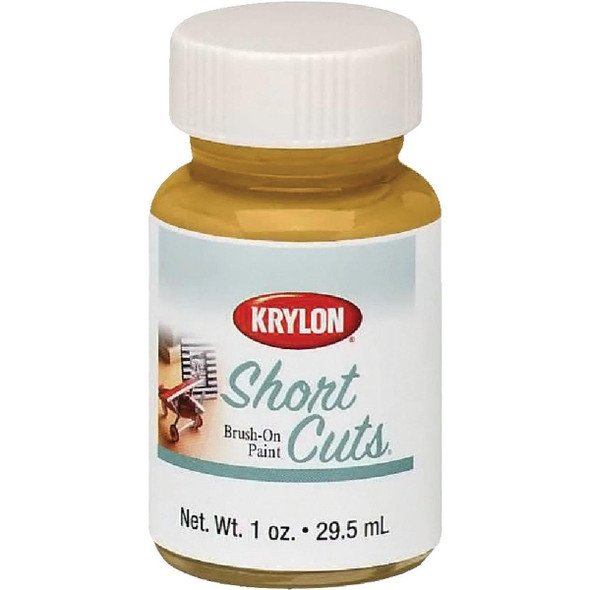SCB-001 Krylon Short Cuts Gold High Gloss Mettalic 1 Fl. Oz. Hobby Paint