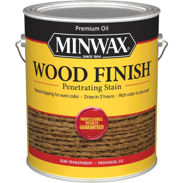 71002000 Minwax Wood Finish Penetrating Stain, Provincial, 1 Gal.