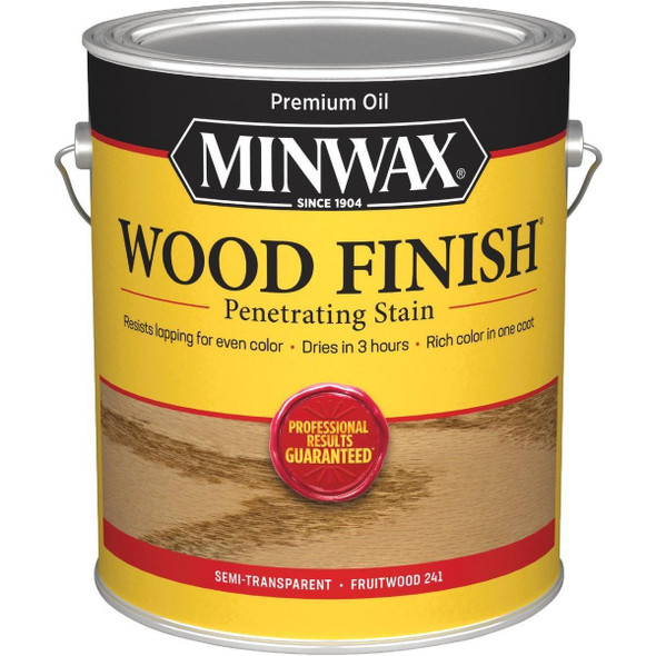 710800000 Minwax Wood Finish VOC Penetrating Stain, Fruitwood, 1 Gal.