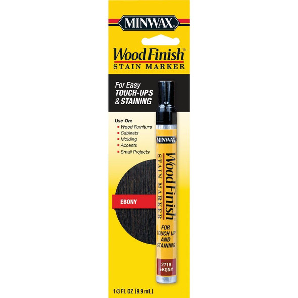 634900000 Minwax Wood Finish Ebony Stain Marker