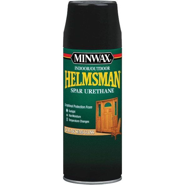 33260000 Minwax Helmsman Semi-Gloss Clear Spray Polyurethane, 11.5 Oz.