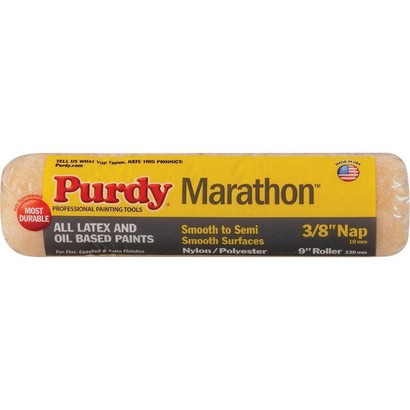 144602092 Purdy Marathon 9 In. x 3/8 In. Knit Fabric Roller Cover