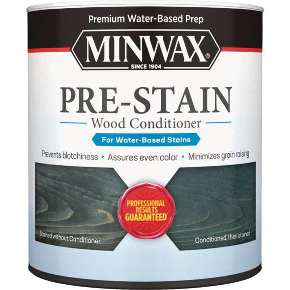 618514444 Minwax 1 Qt. Water-Based Pre-Stain Wood Conditioner