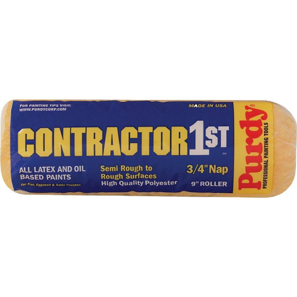 144688094 Purdy Contractor 1st 9 In. x 3/4 In. Knit Fabric Roller Cover