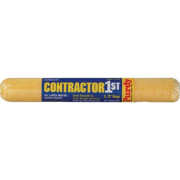 144688183 Purdy Contractor 1st 18 In. x 1/2 In. Knit Fabric Roller Cover