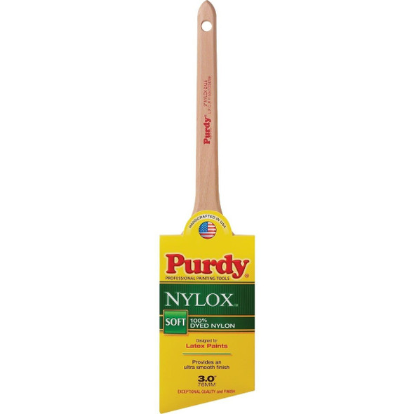 144080230 Purdy Nylox Dale 3 In. Angular Trim Soft Paint Brush