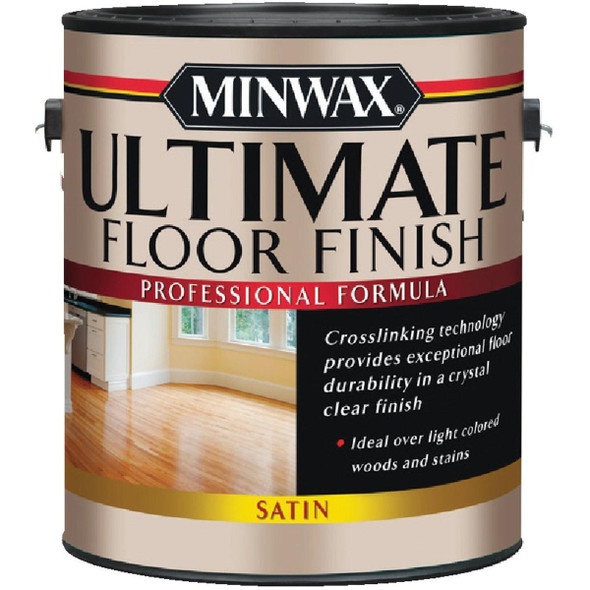 131030000 Minwax ULTIMATE 1 Gallon Satin Water-Based Polyurethane Floor Finish
