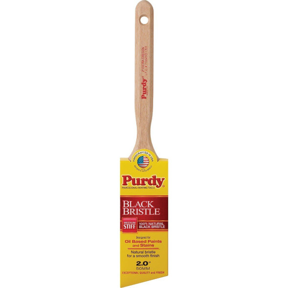 140116020 Purdy Black Extra Oregon Black China Bristle Brush Angle Sash,2"