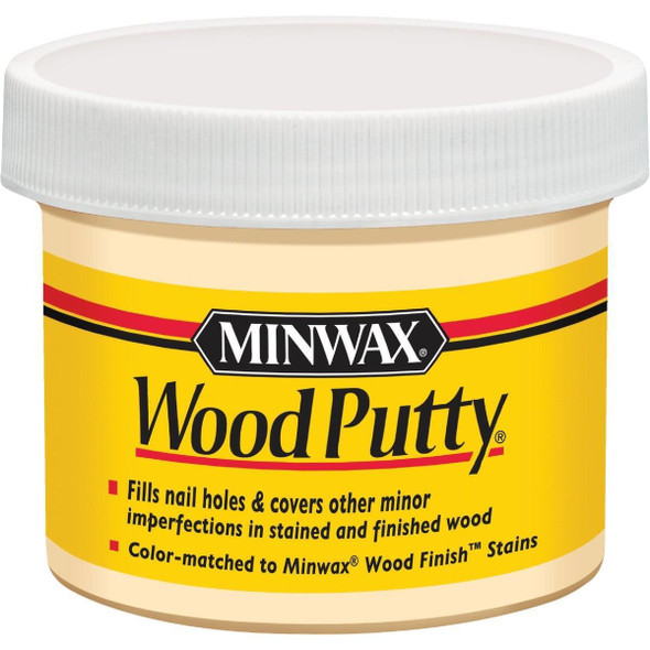 13619000 Minwax 3.75 Oz. Pickled Oak Wood Putty