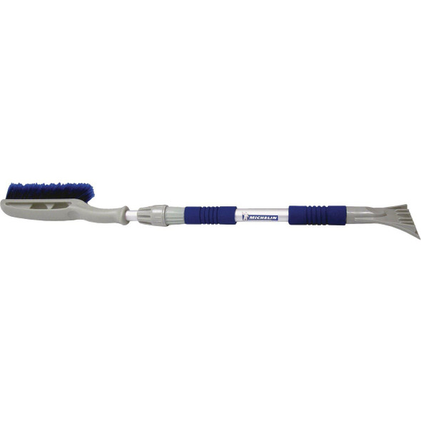 19197 Michelin 45 In. Steel Heavy-Duty Telescopic Snowbrush with Ice Scraper