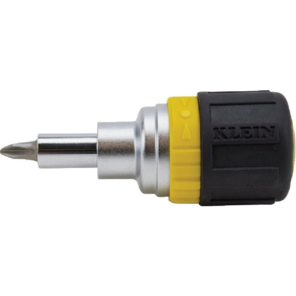 32593 Klein 6-in-1 Stubby Ratcheting Screwdriver